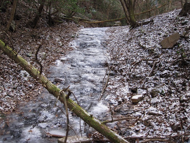 川が全部凍ってしまうこともあります。